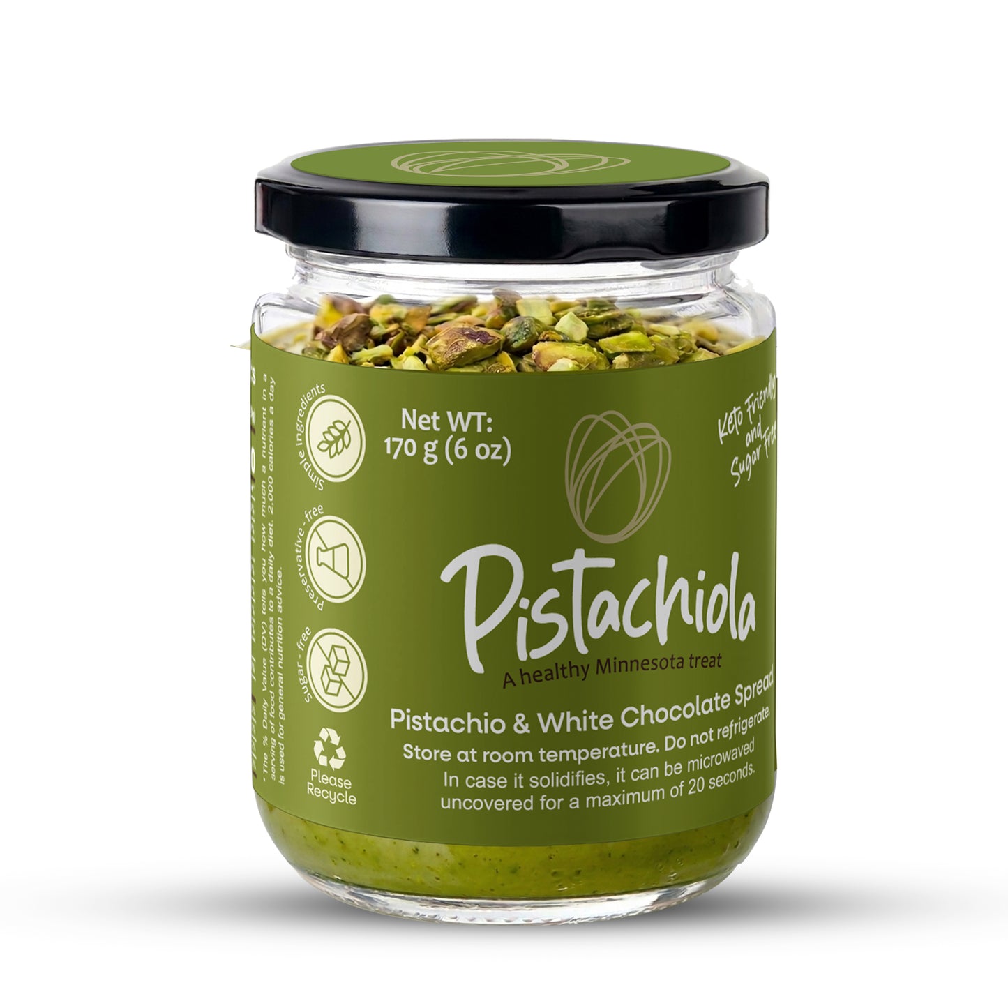 Pistachiola 8 oz Jar