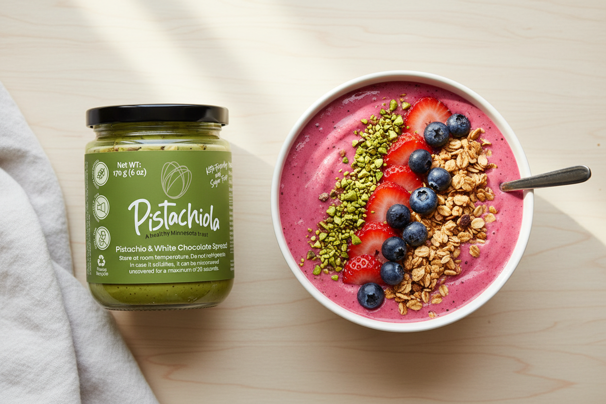 Berry smoothie bowl
